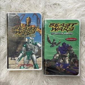 Vintage Beast Wars: Beasties Escape & Optimus Lives! VHS 1998-1999